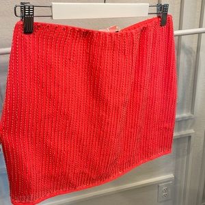 Hot Pink Sequin Skirt